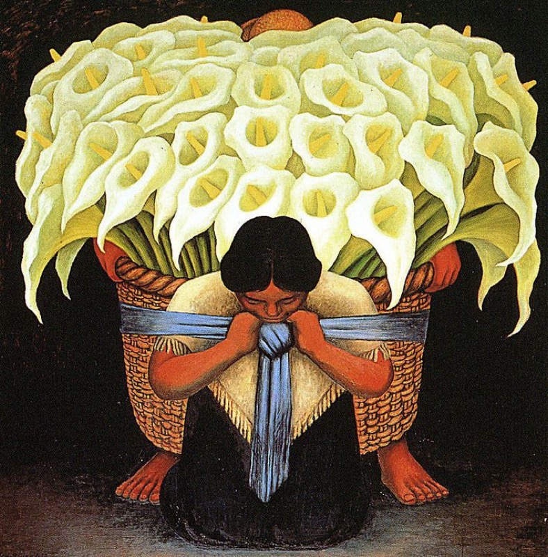 Diego Rivera — Flower Seller
